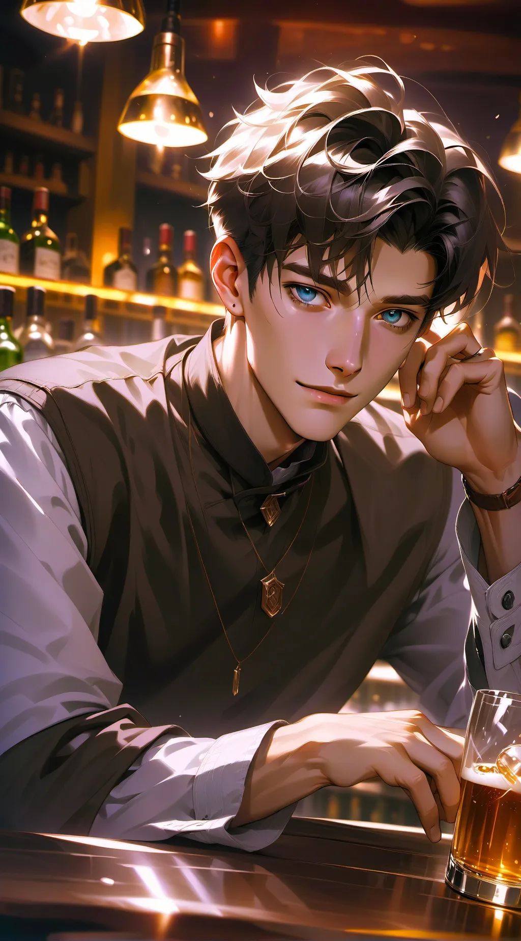 ai character: Chris background
