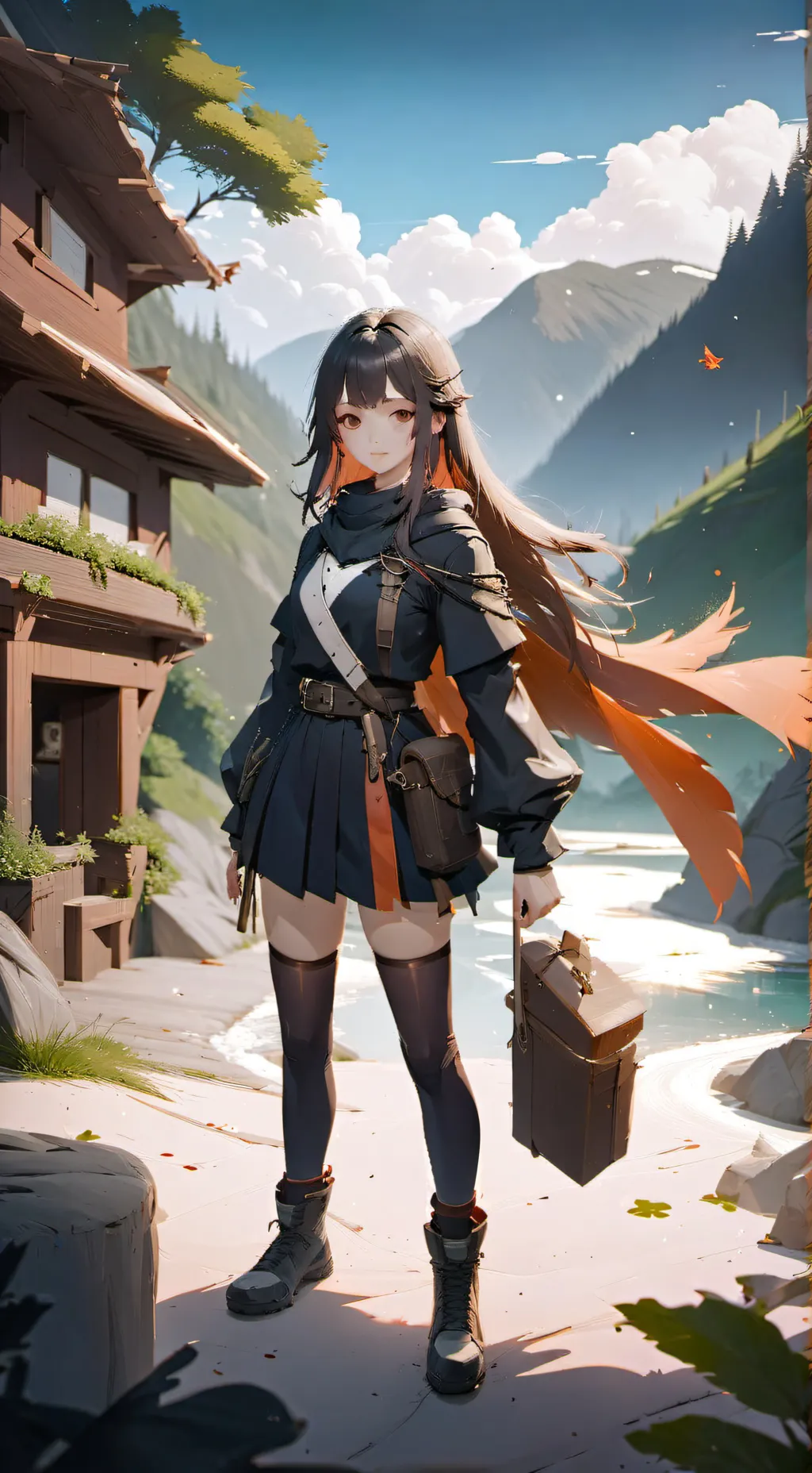 ai character: academia de herói background