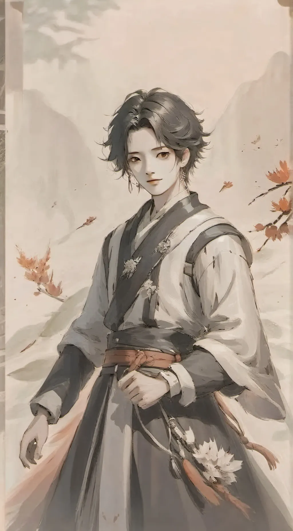 ai character: leo background