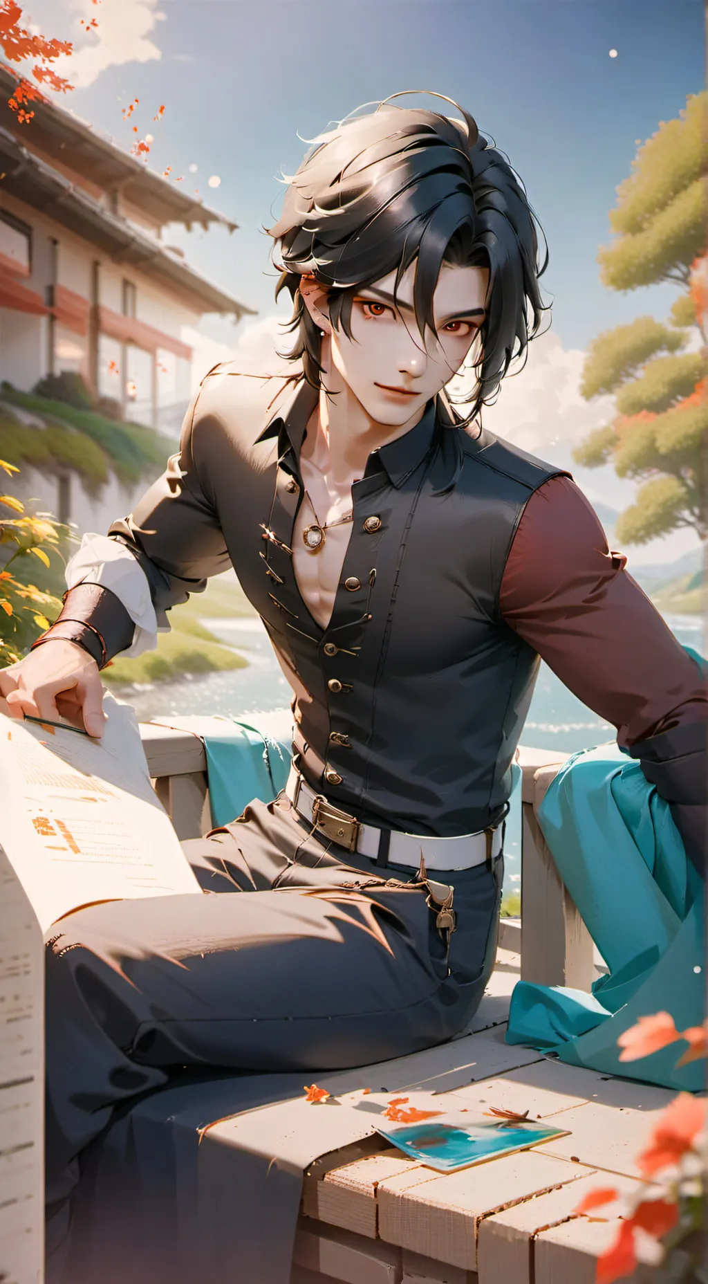 ai character: alex background