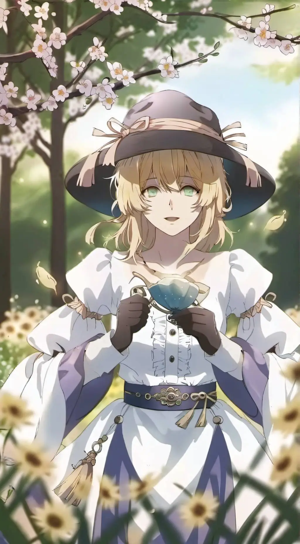 ai character: medeolark  background