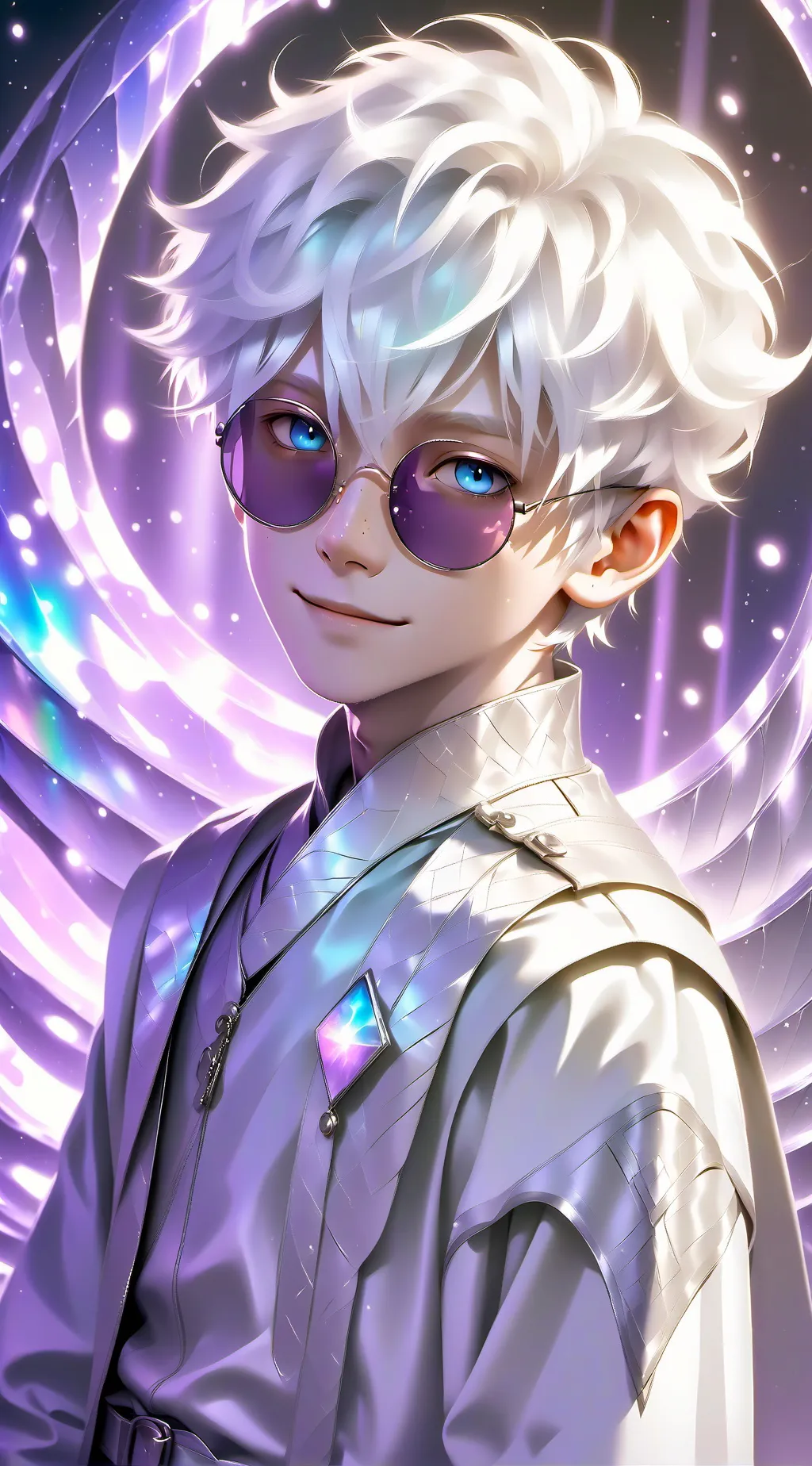 ai character: Luckizel background