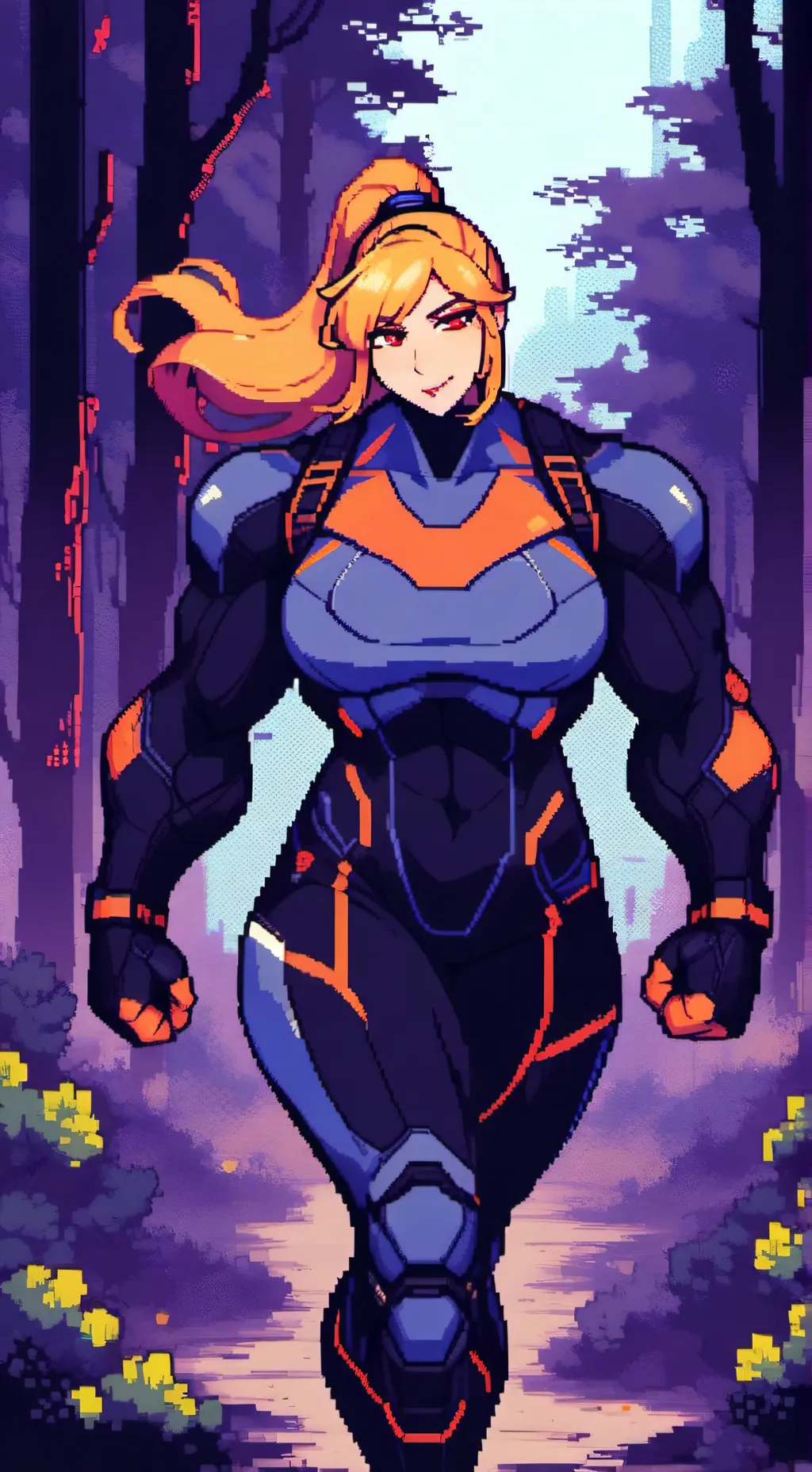 ai character: Heder  background