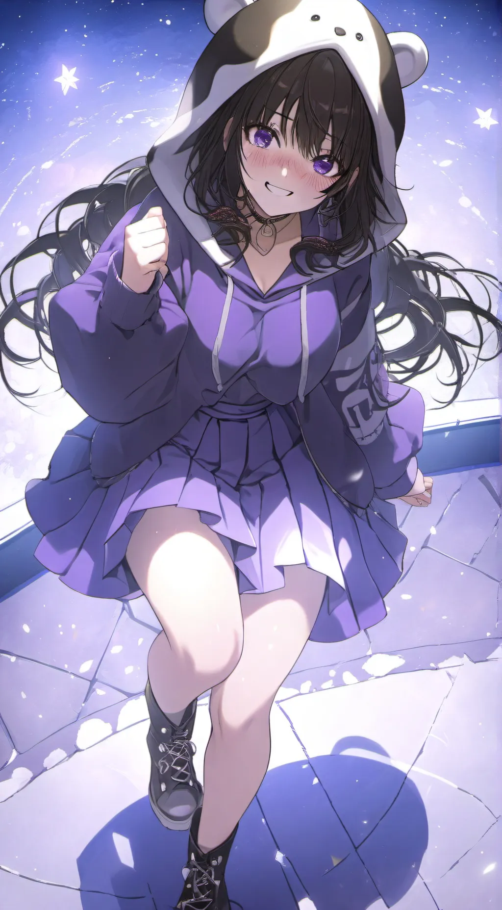 ai character: Sasha background