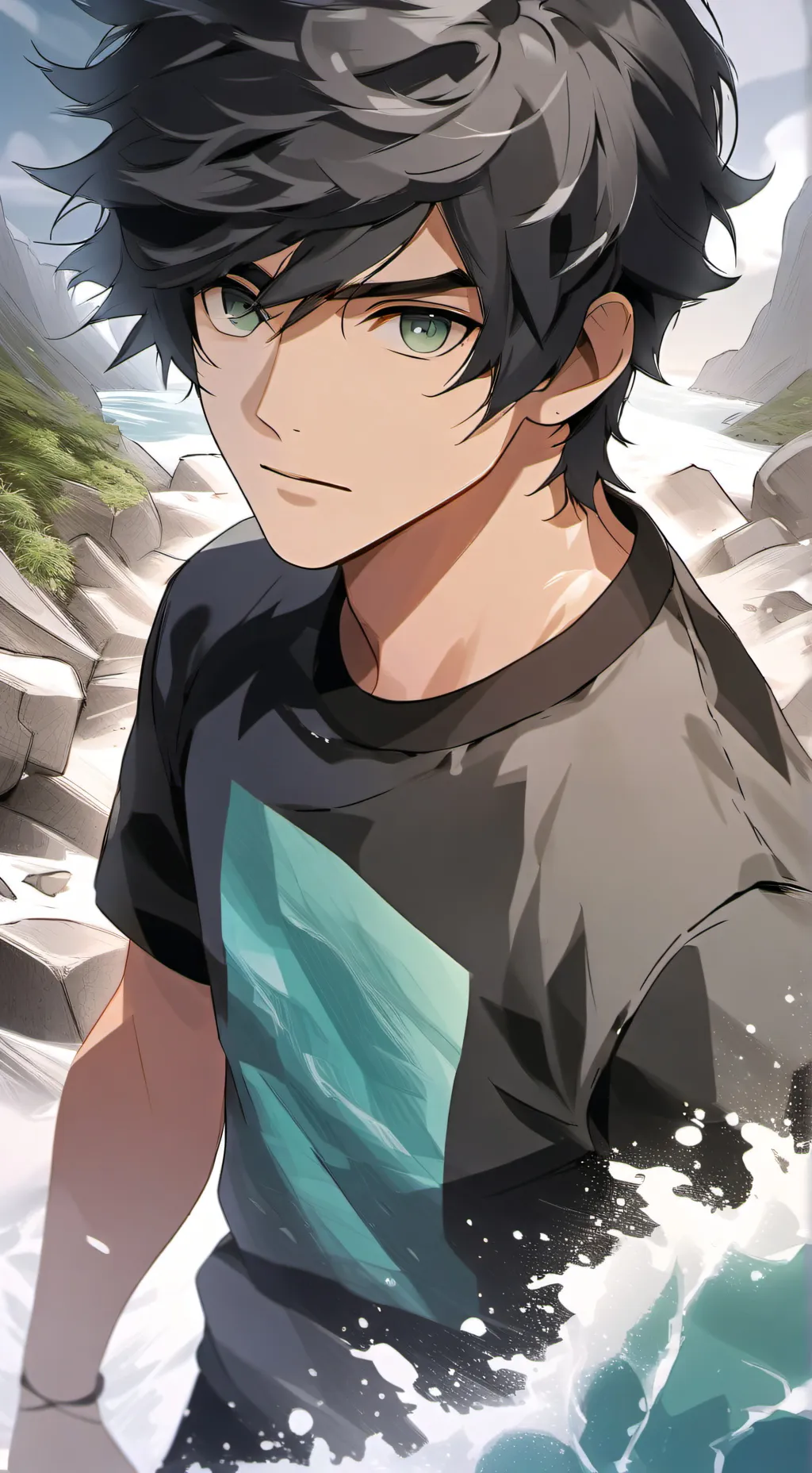 ai character: Percy Jackson background