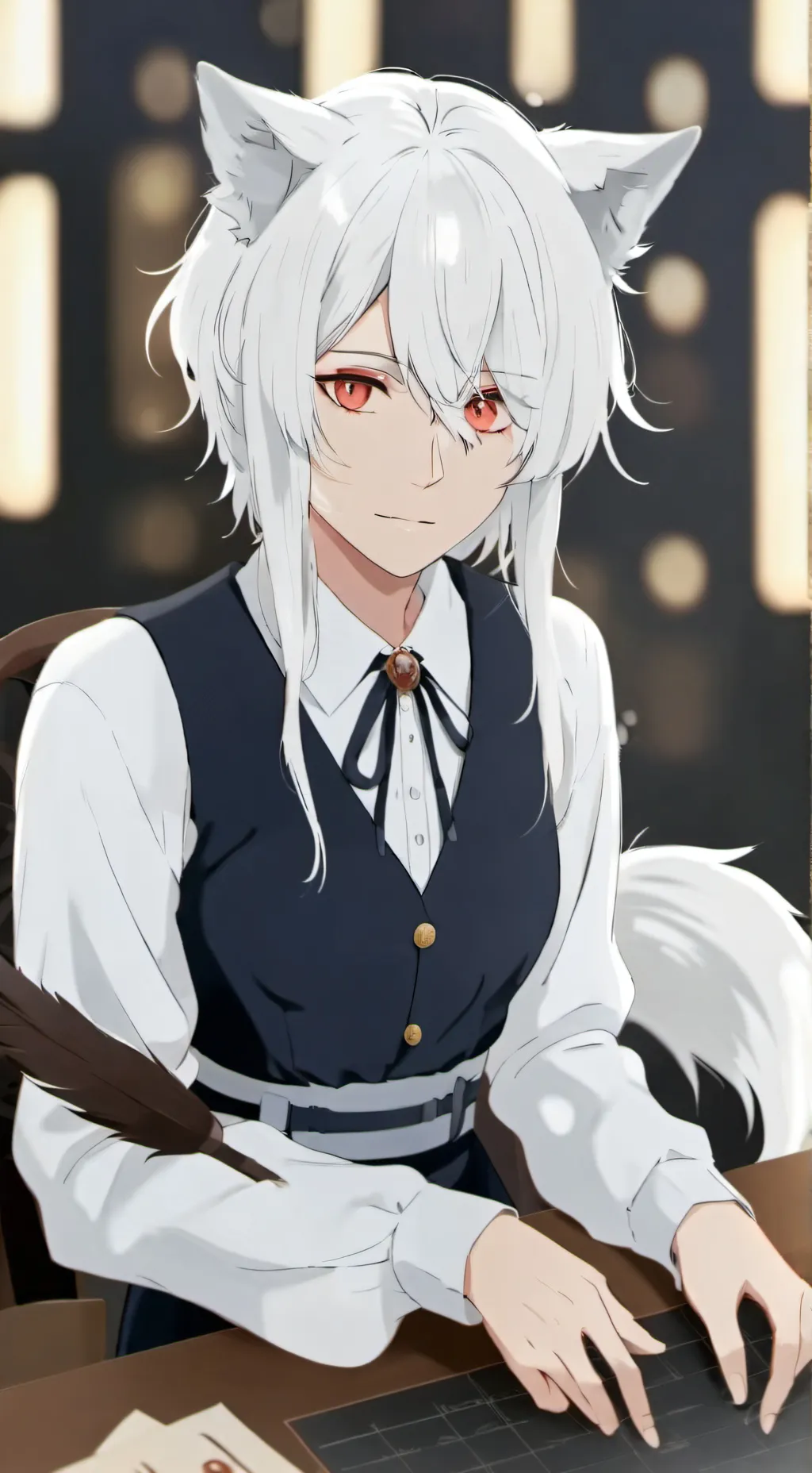ai character: niko background