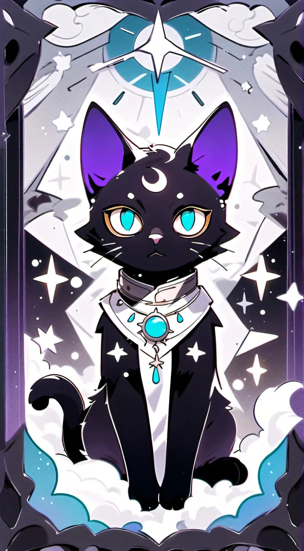 ai character: Lunastar (me) background