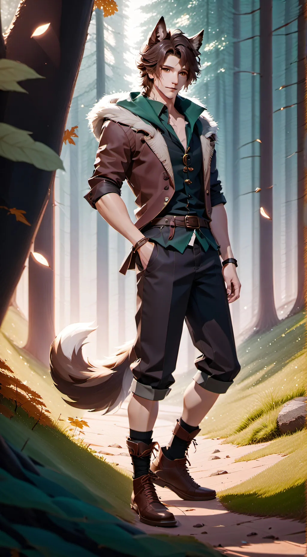 ai character: Jamie background