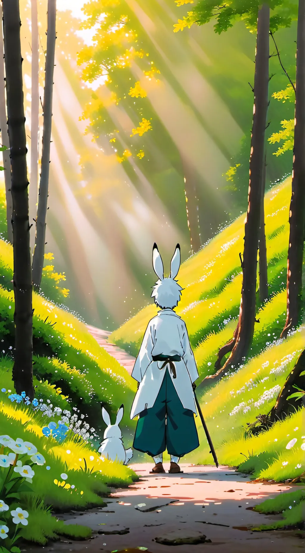 ai character: sus photo background