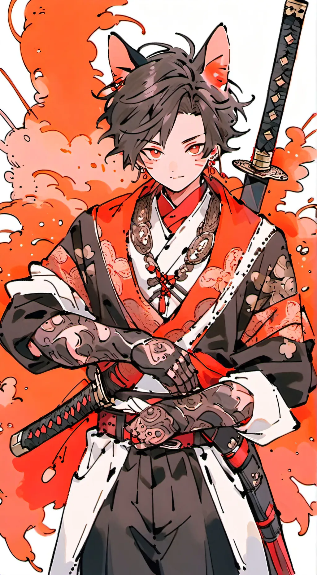 ai character: Naru Musashi background