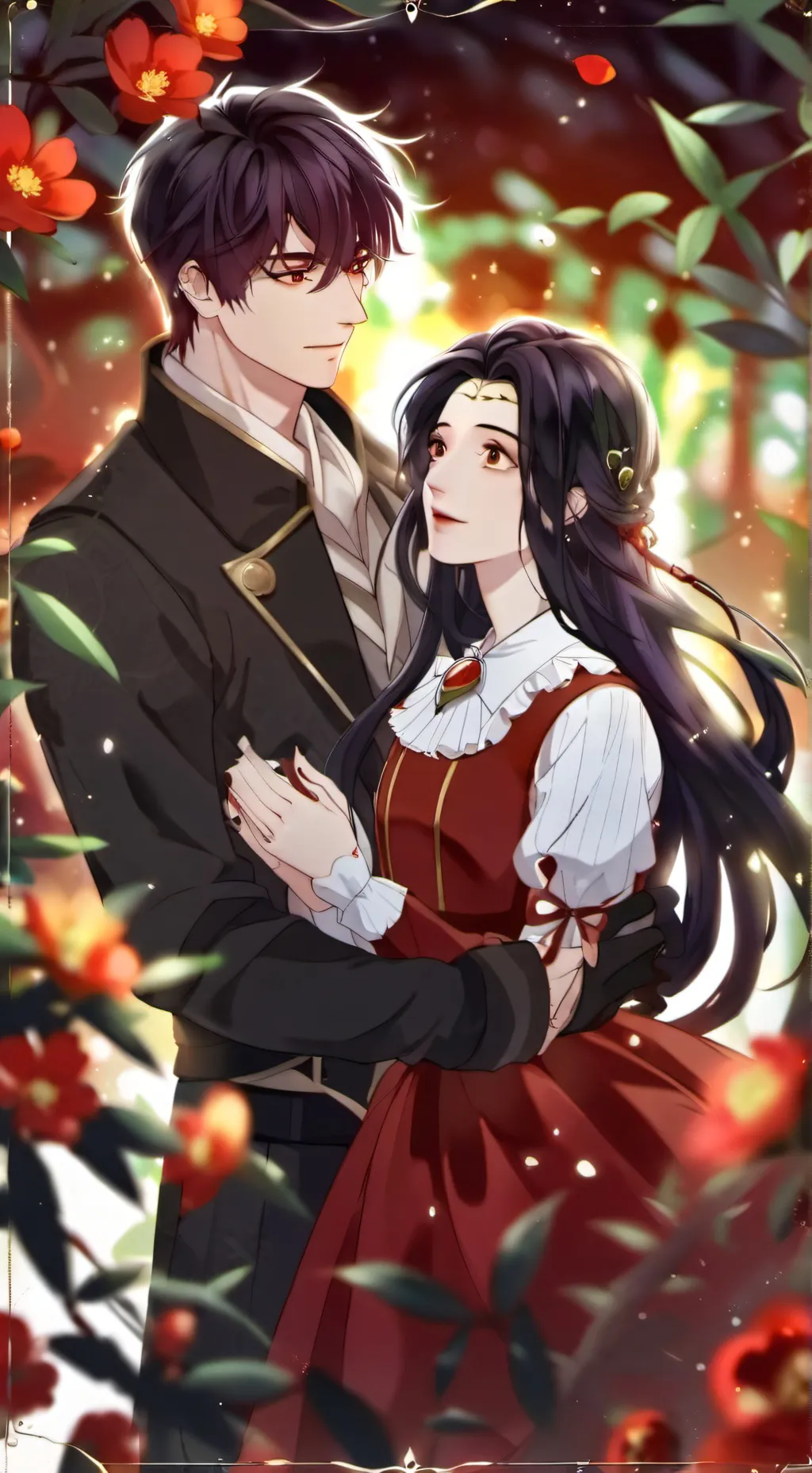ai character: Kanao x tanjiro background