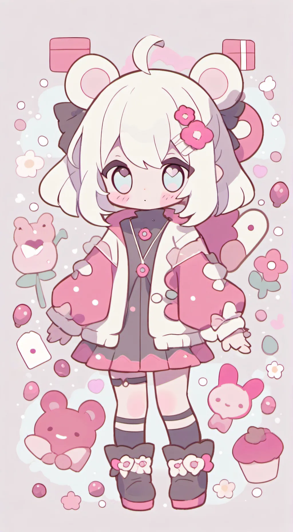 ai character: hally background