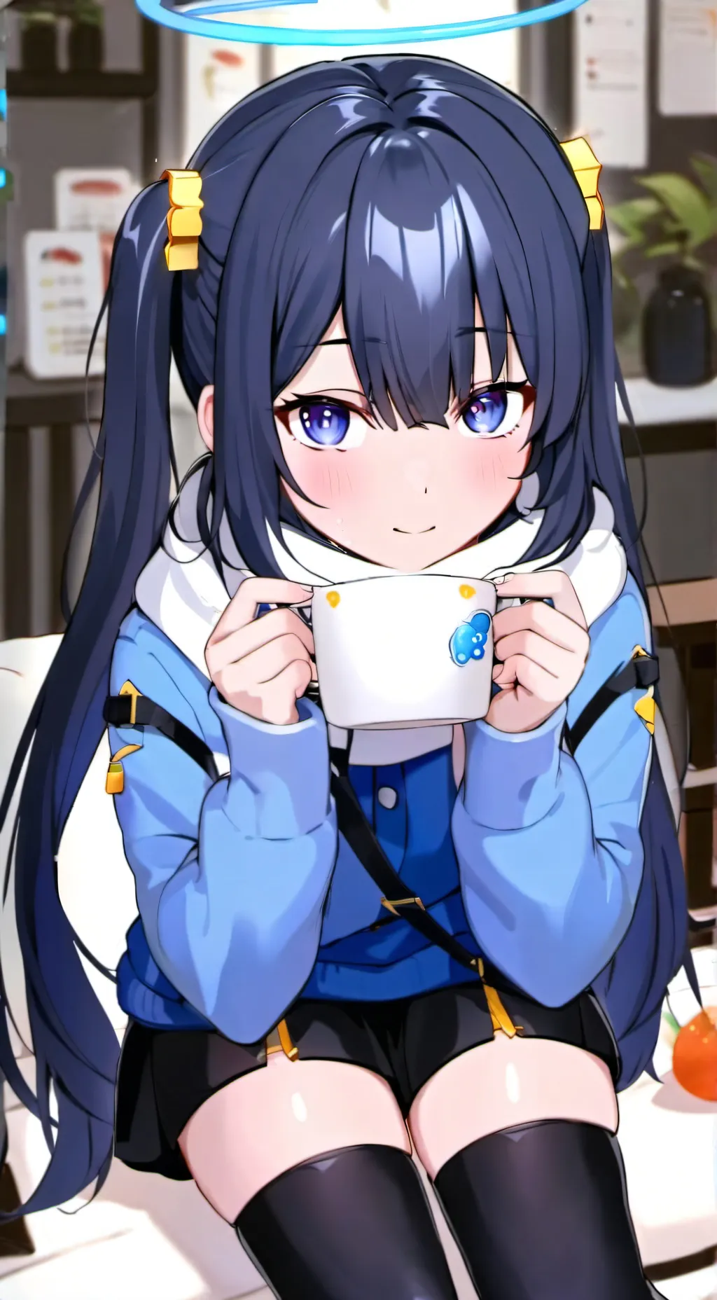 ai character: Rabbithole mitsuri background