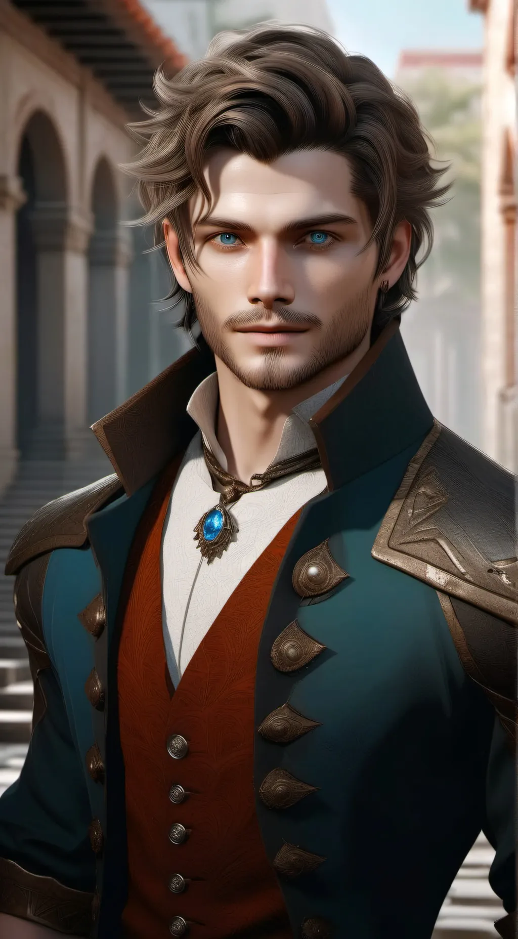 ai character: bruce banner background