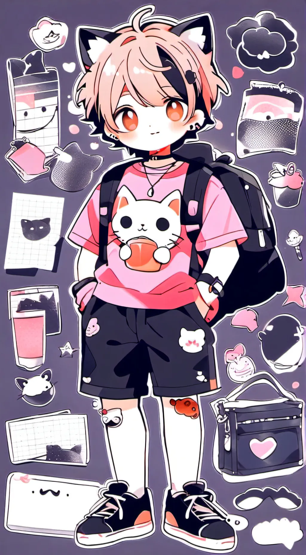 ai character: •~Alexander~• background