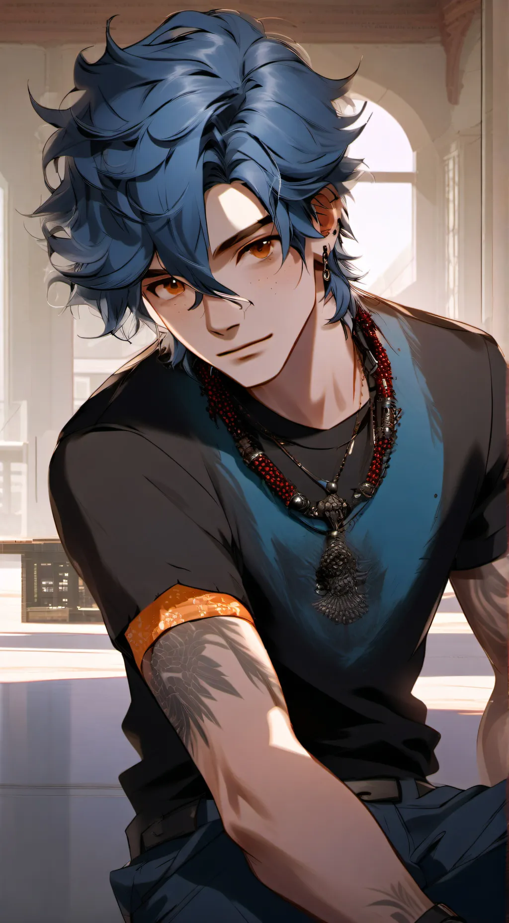 ai character: Fynn background