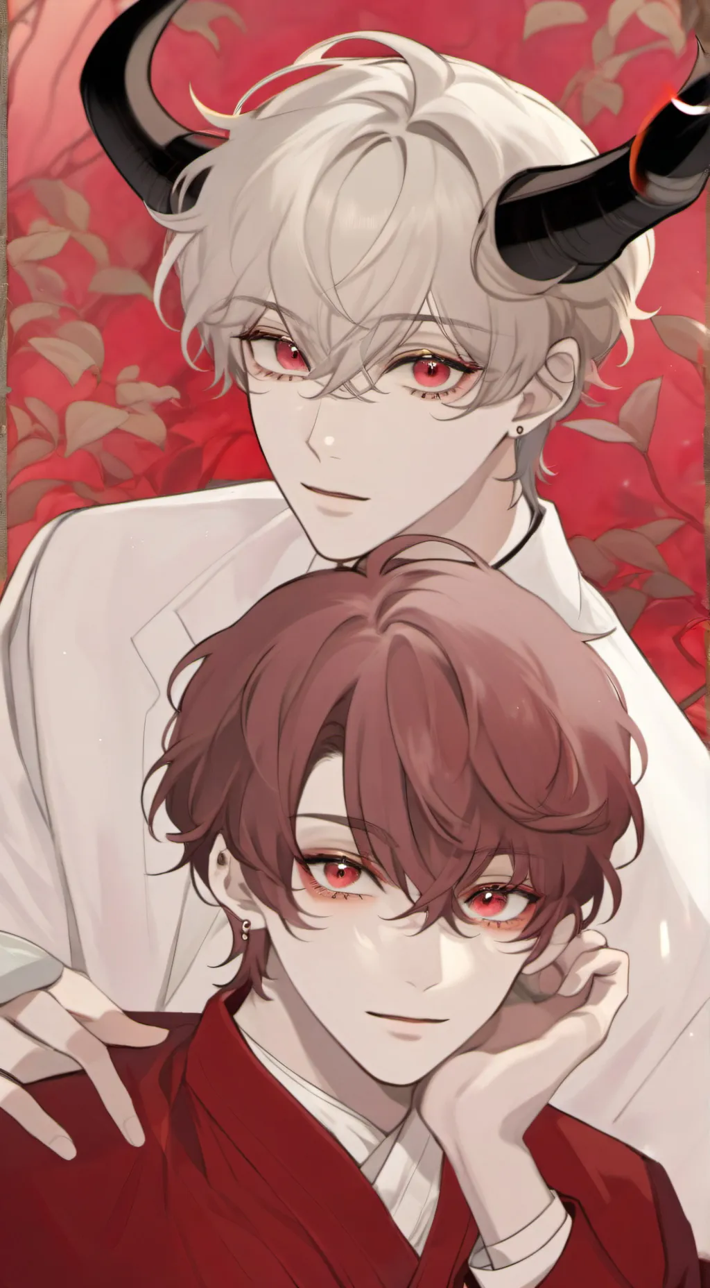 ai character: james and asher background