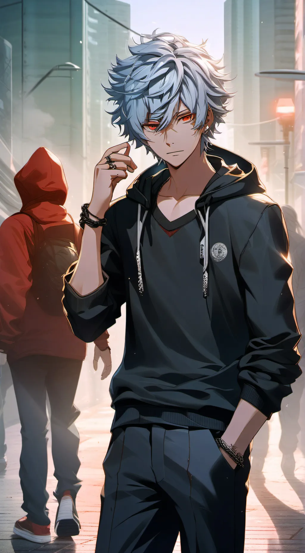 ai character: Tomura Shigaraki background