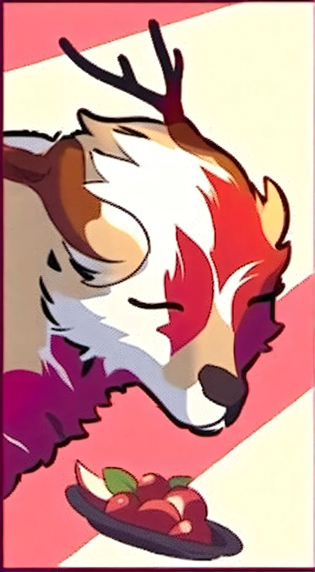 ai character: RadioApple background