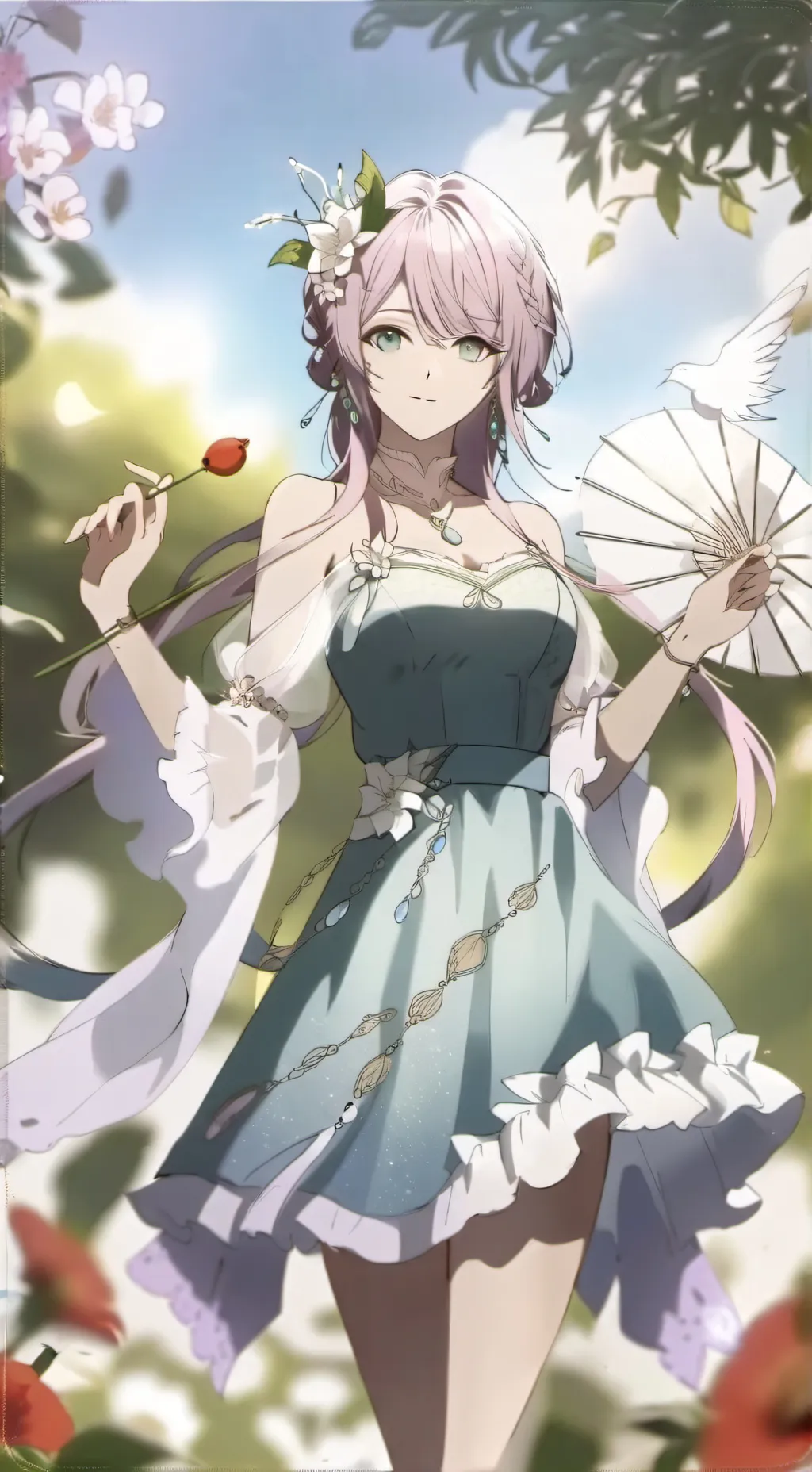 ai character: Lady diva background