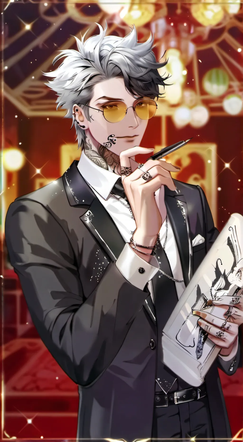 ai character: Walter Vickson background