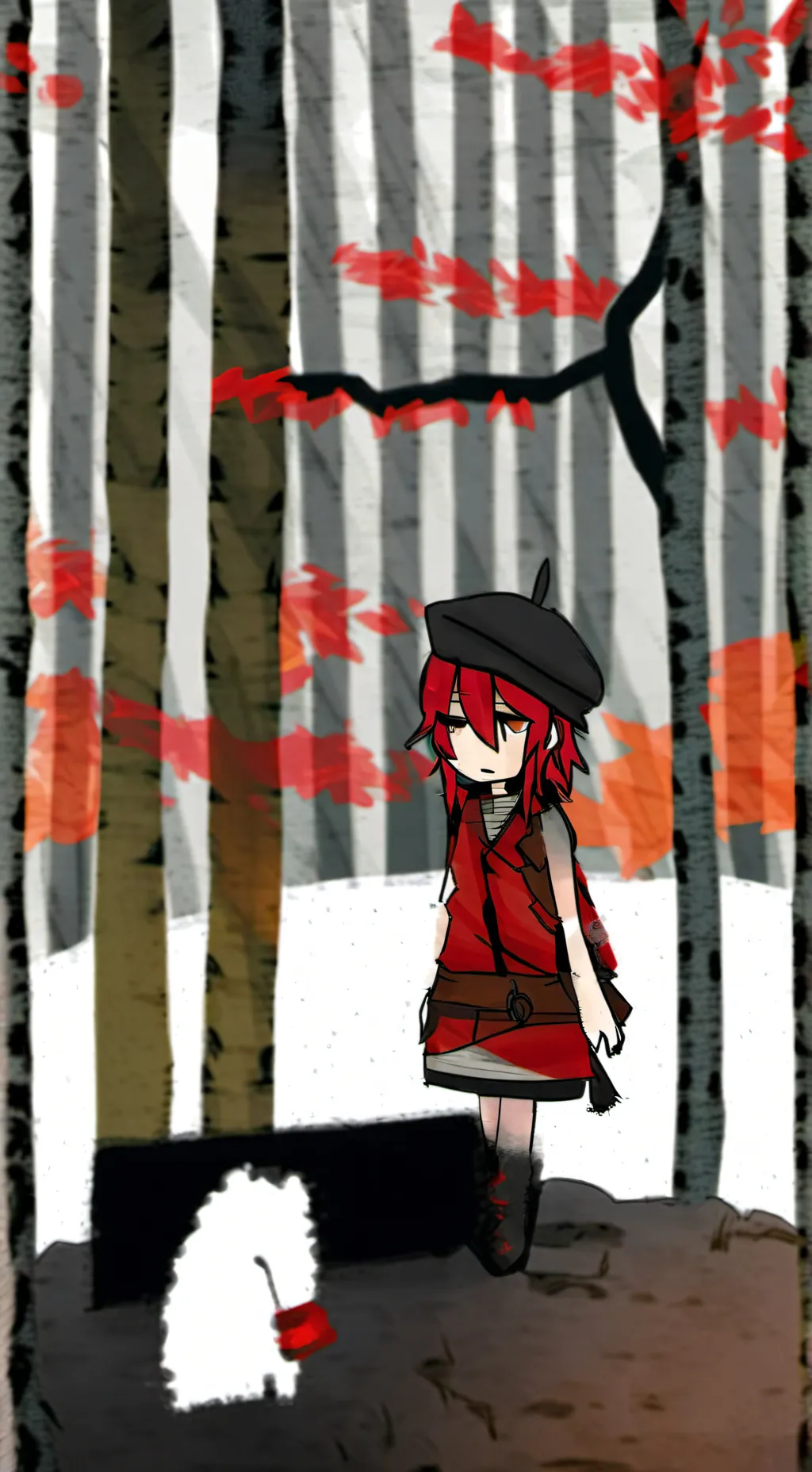 ai character: Aphmau Ms S4 background