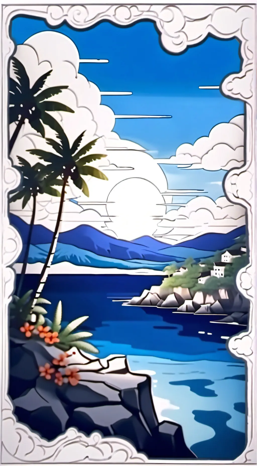 ai character: Island pe x Mha ￼ background