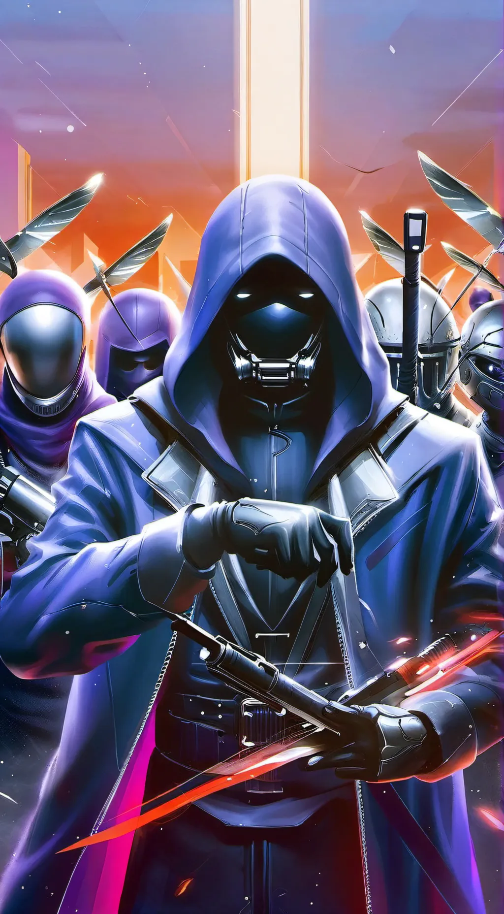 ai character: Squid game  background