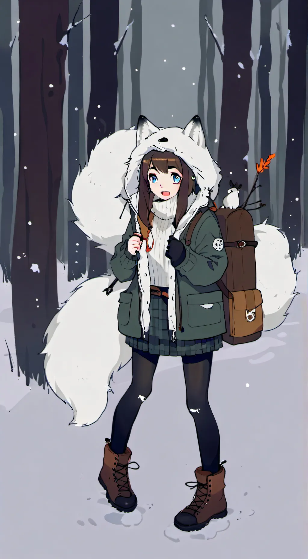 ai character: Chau background