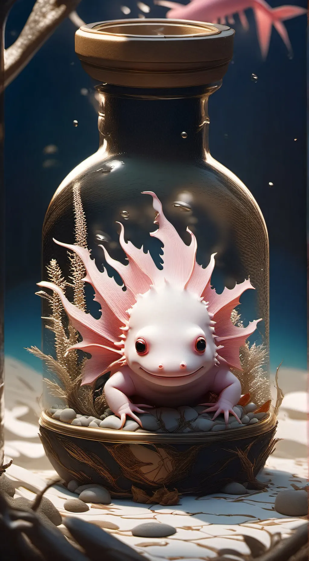 ai character: Kinitopet background