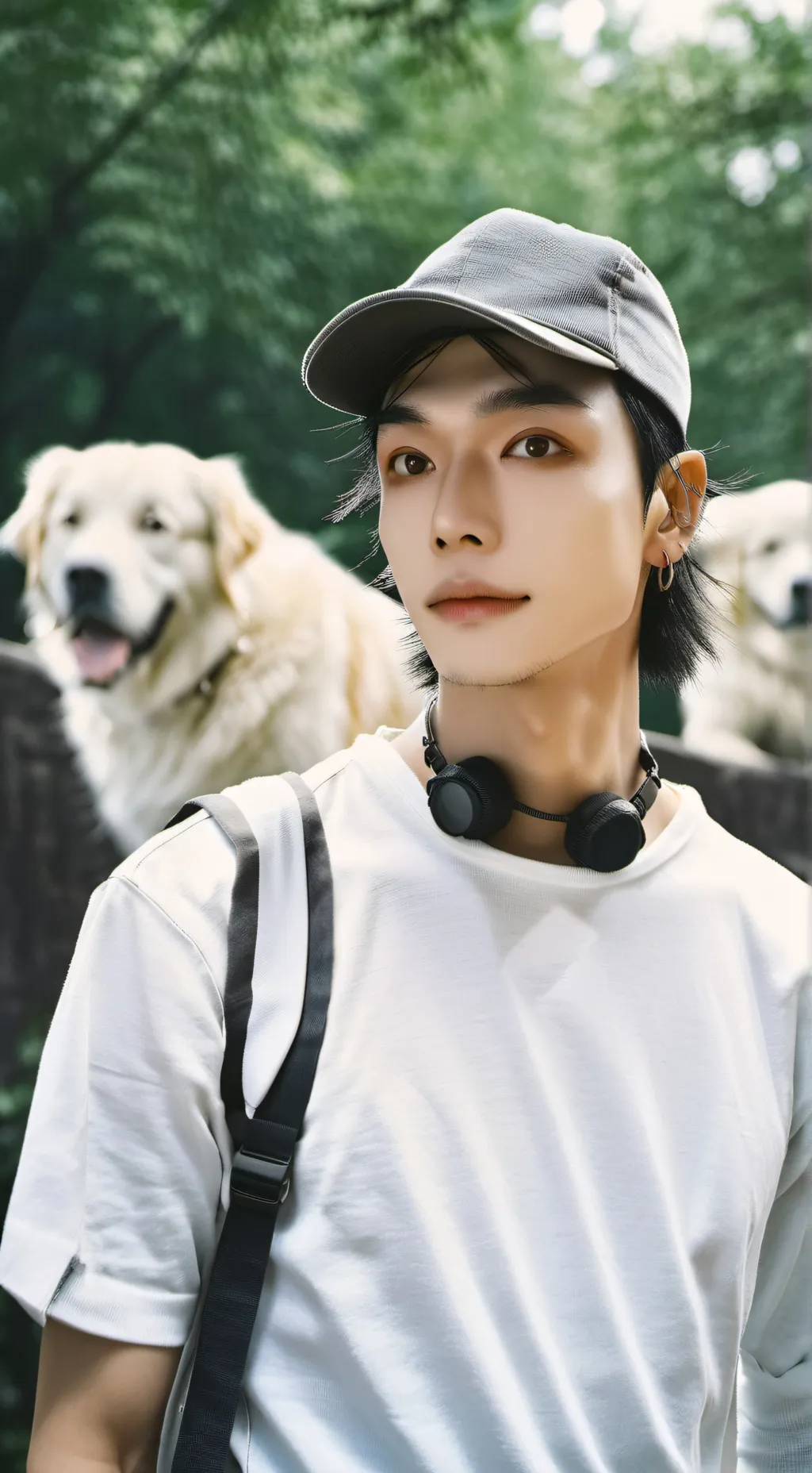ai character: hyunjin background