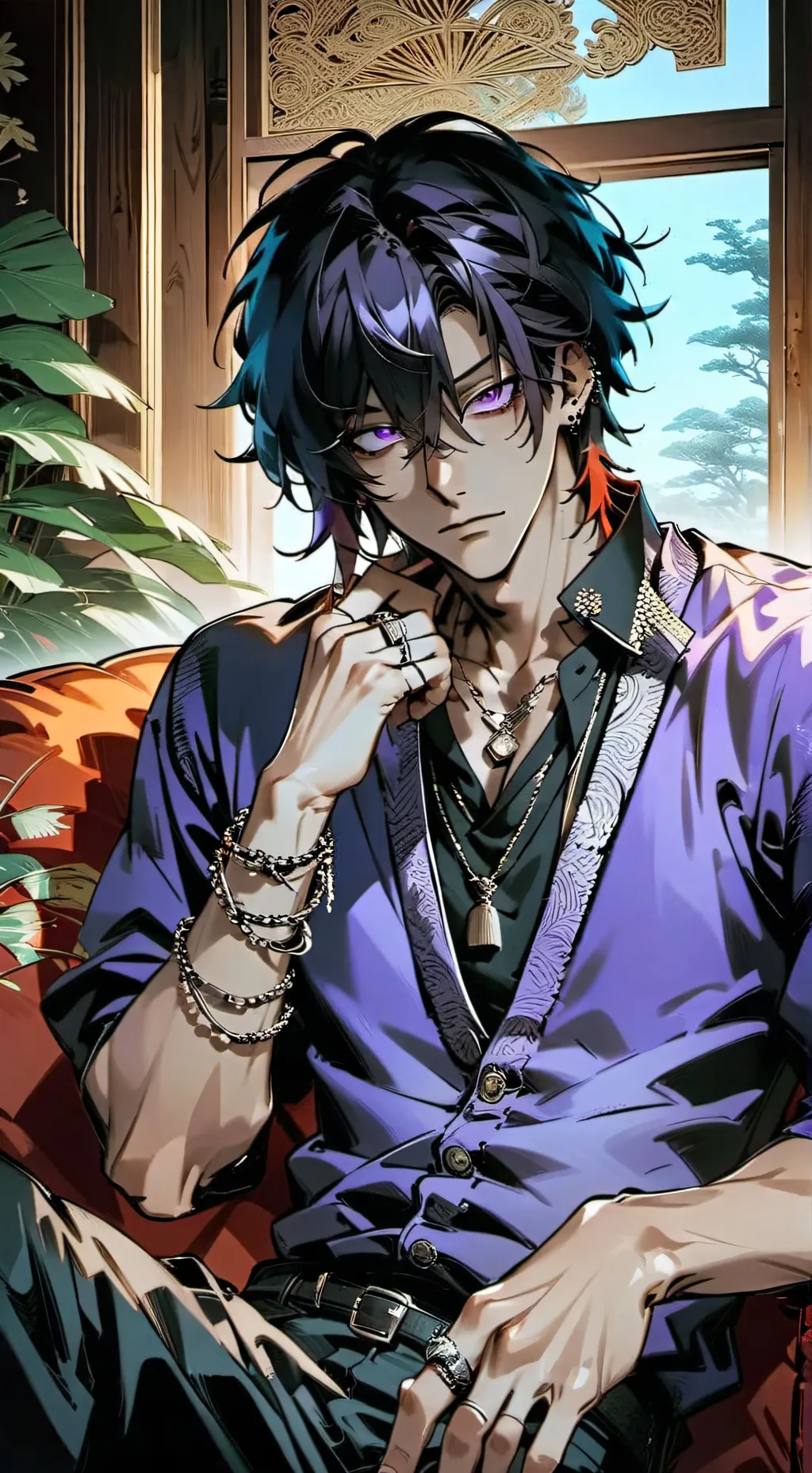 ai character: Daven background