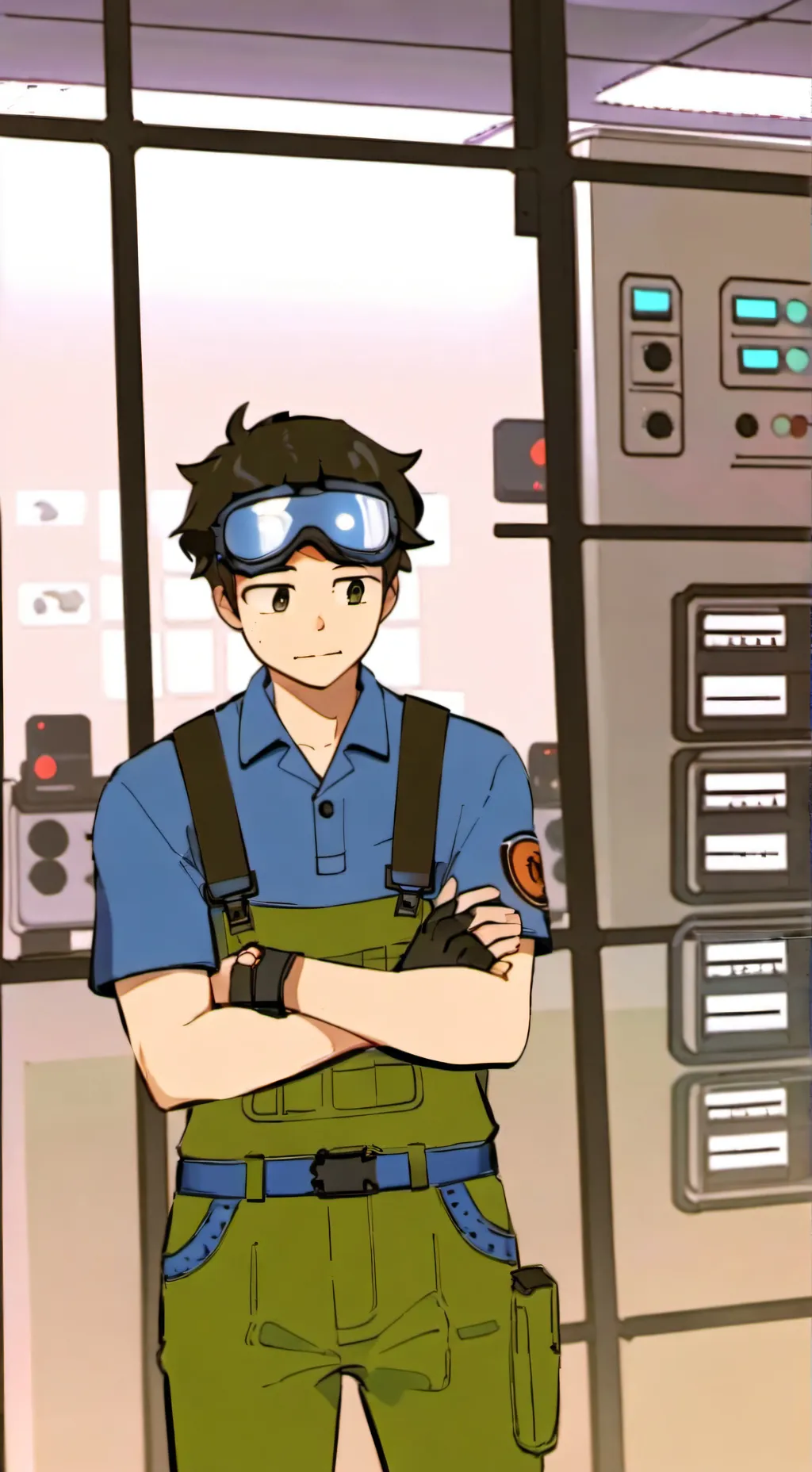 ai character: Engineer tf3 background