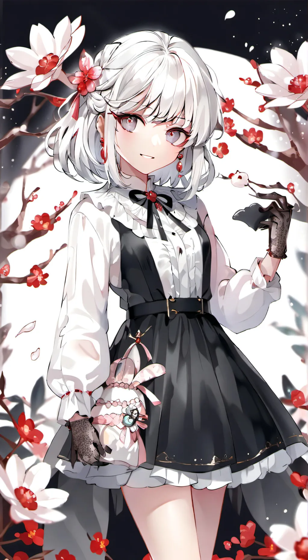 ai character: Luna background