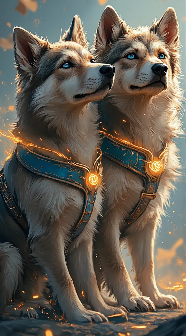 ai character: bliss and blessing background