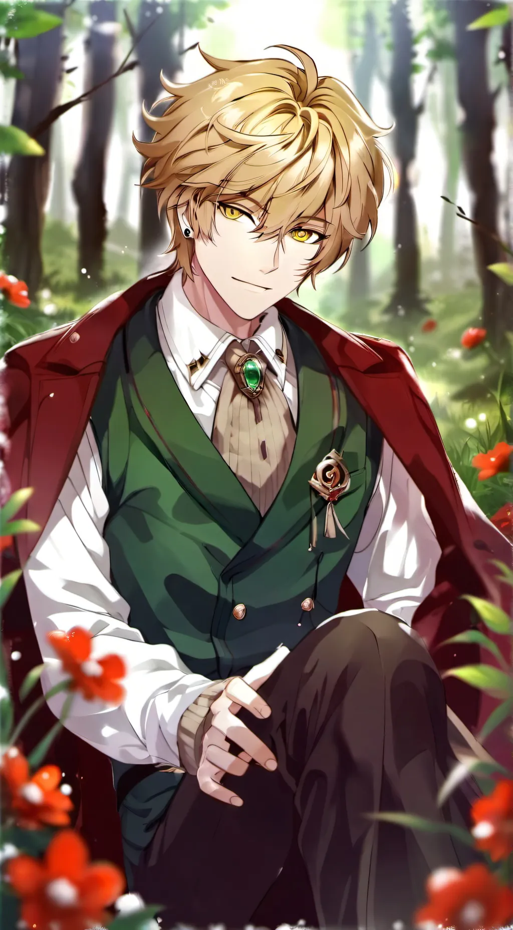 ai character: Блейк background