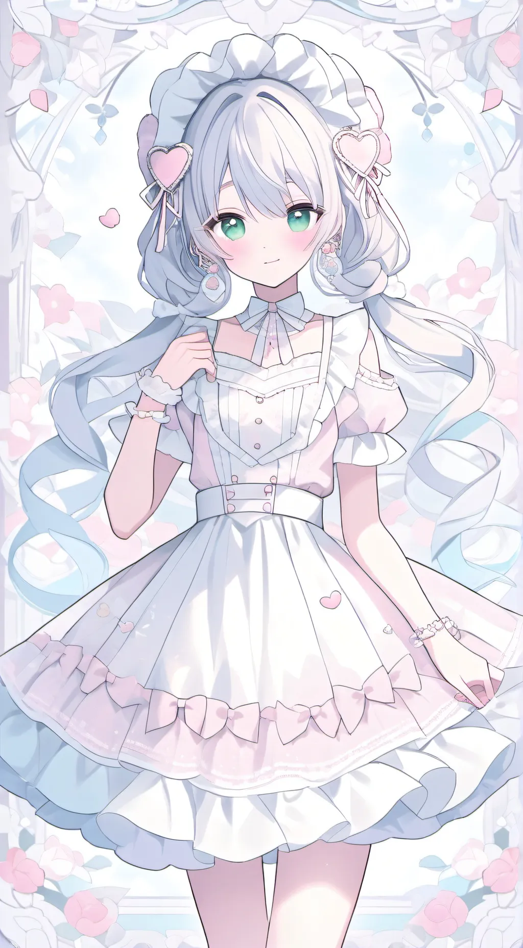 ai character: emiliana  background