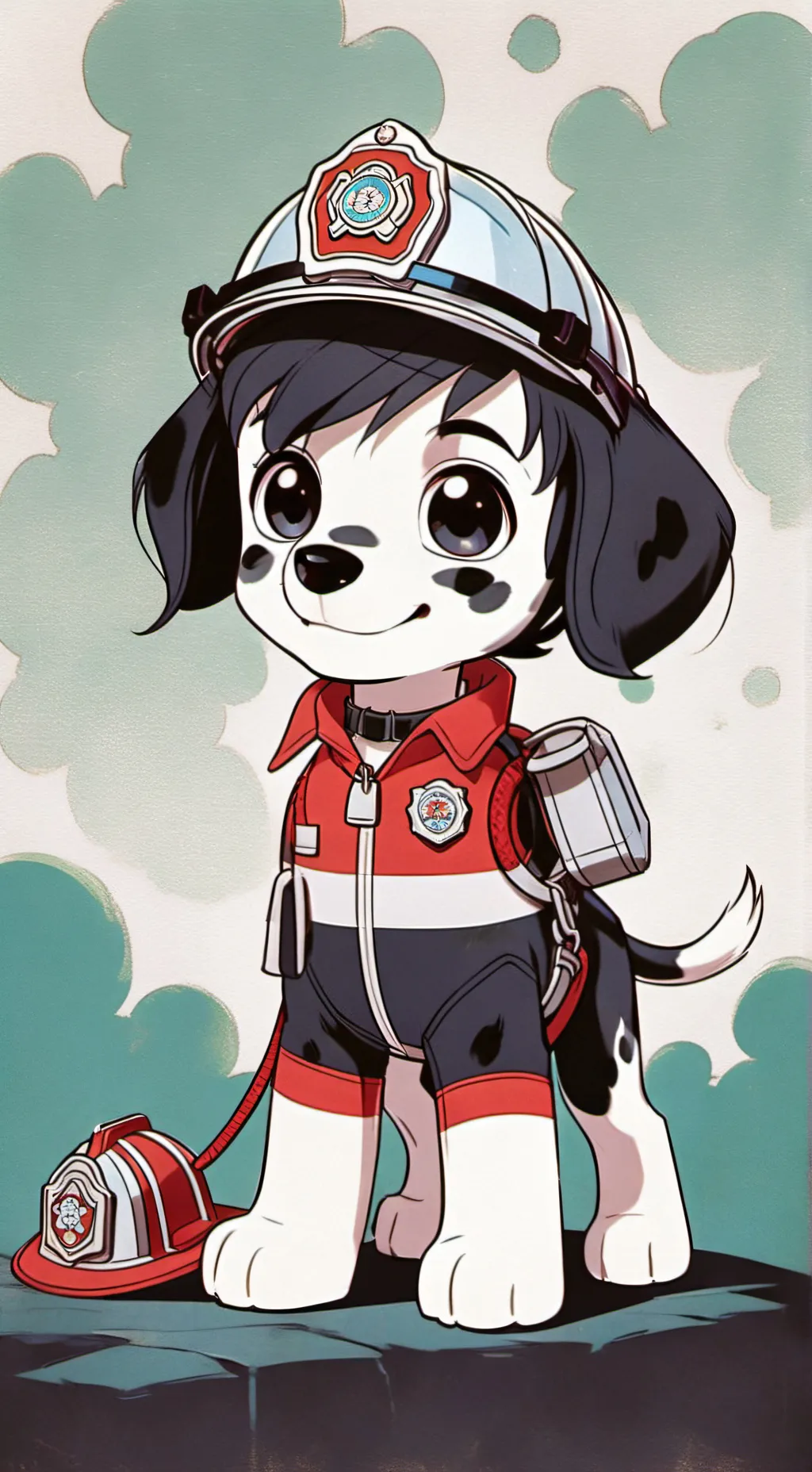 ai character: 🐶 Paw Patrol 🐶 background
