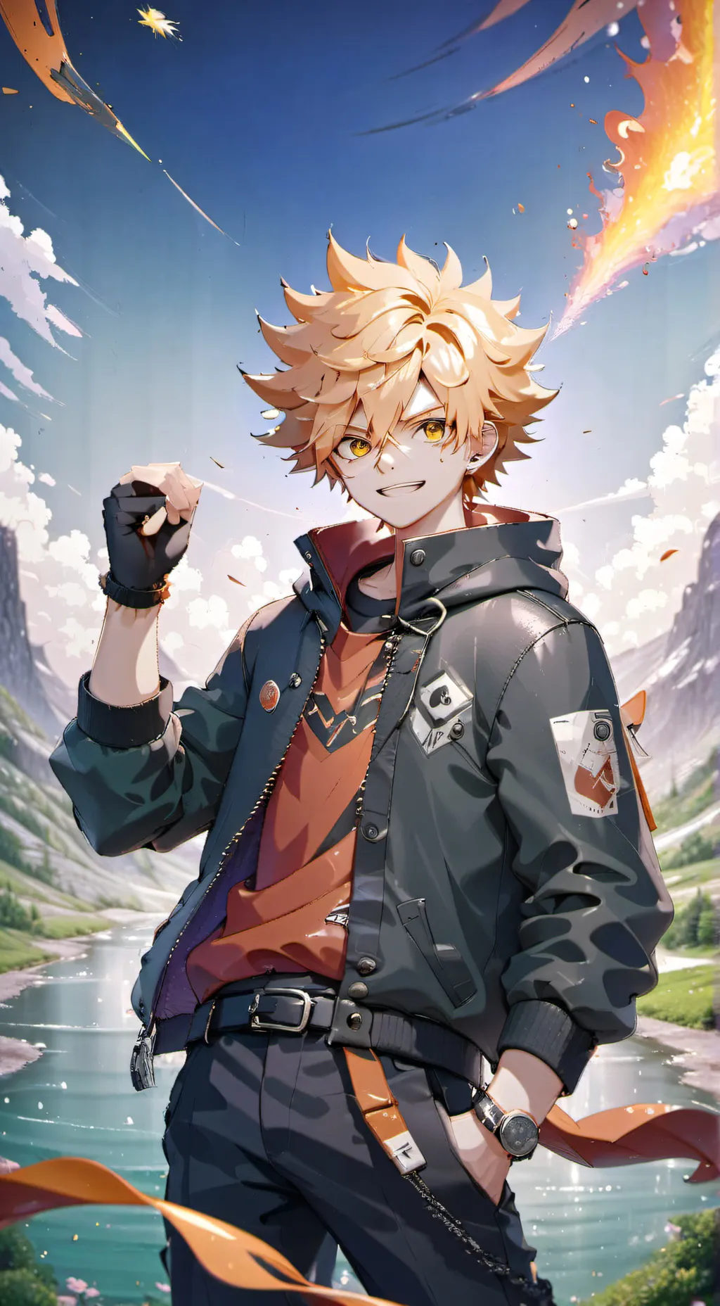ai character: Steven background