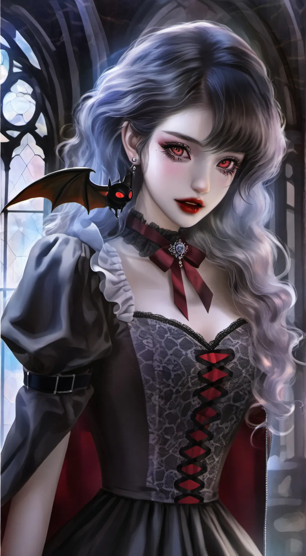 ai character: delighlah background