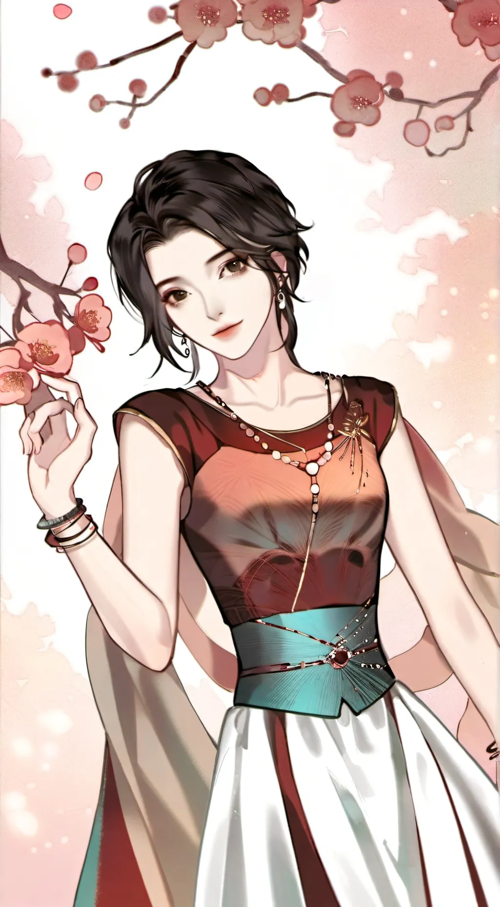ai character: Sandra background