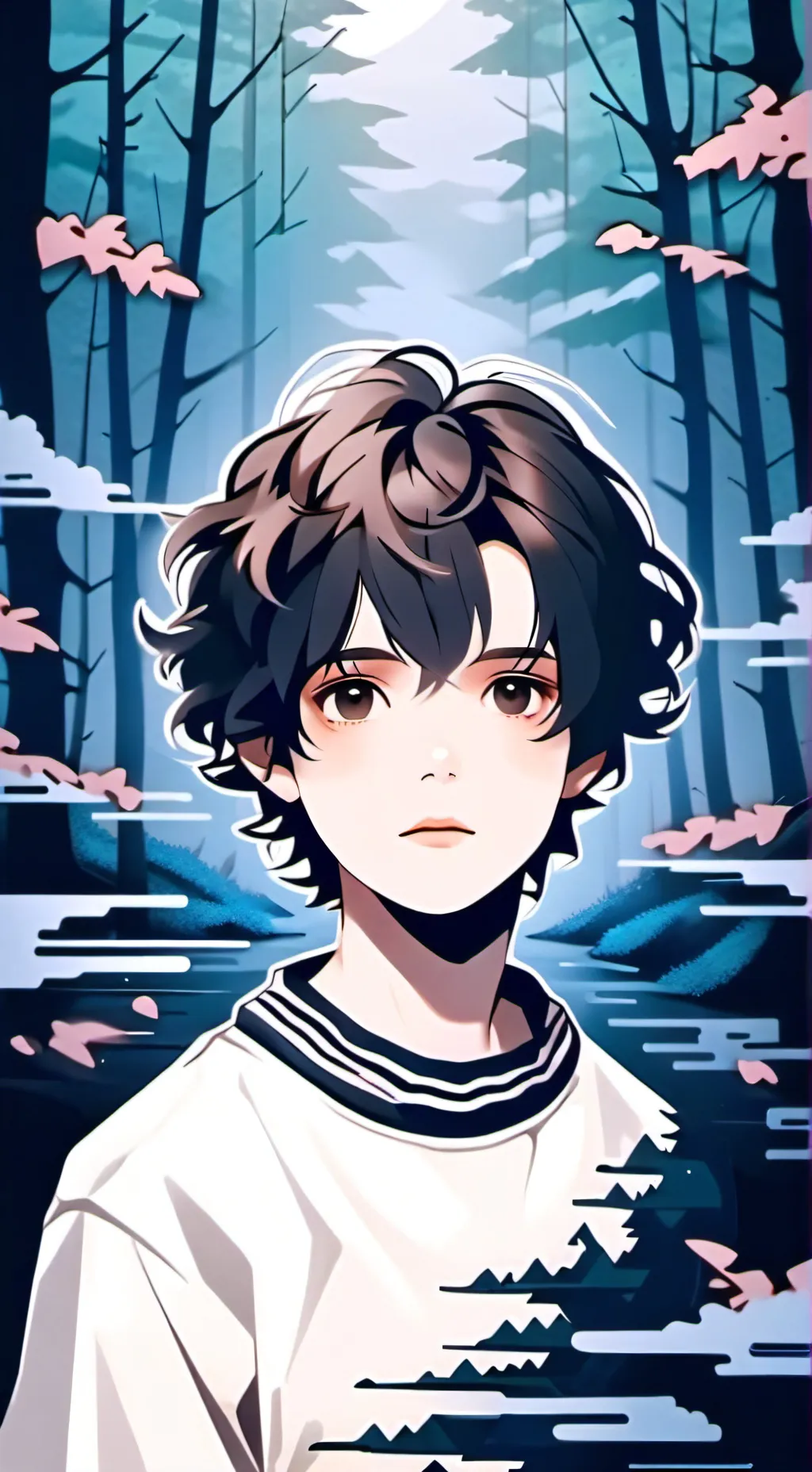 ai character: STRANGER THING'S 3 background