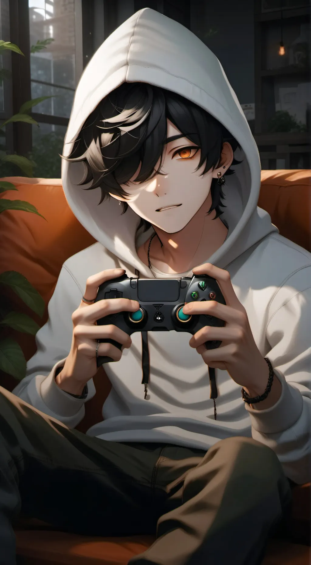 ai character: 🦴🖤ZAKE🖤🦴 background