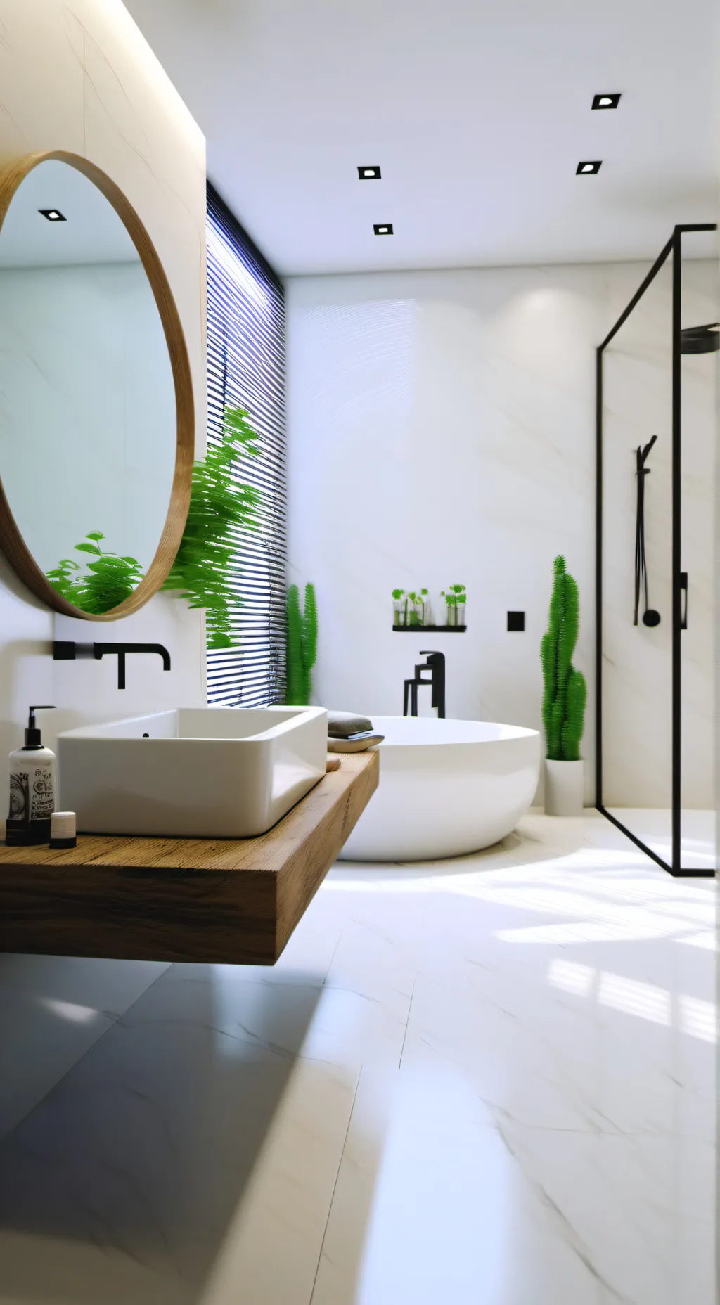 ai character: In Da Bathroom  background