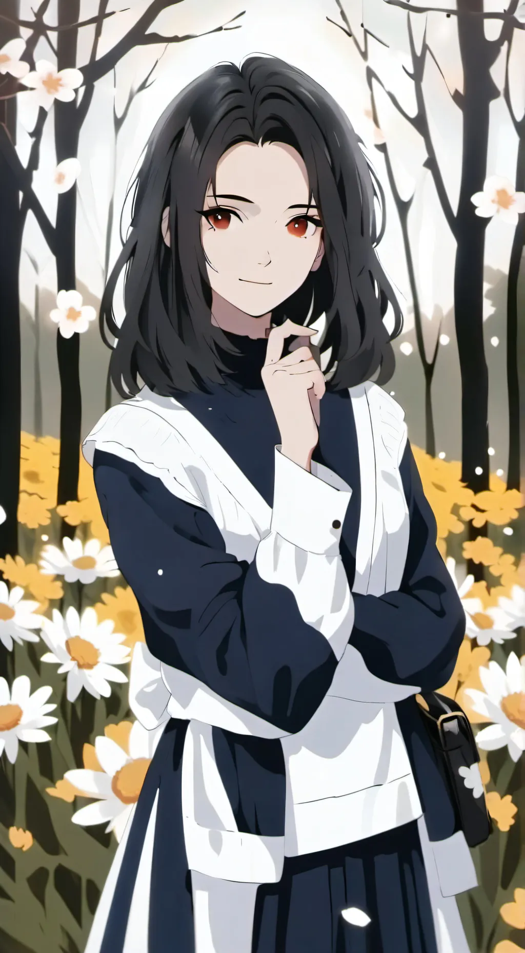 ai character: anica background