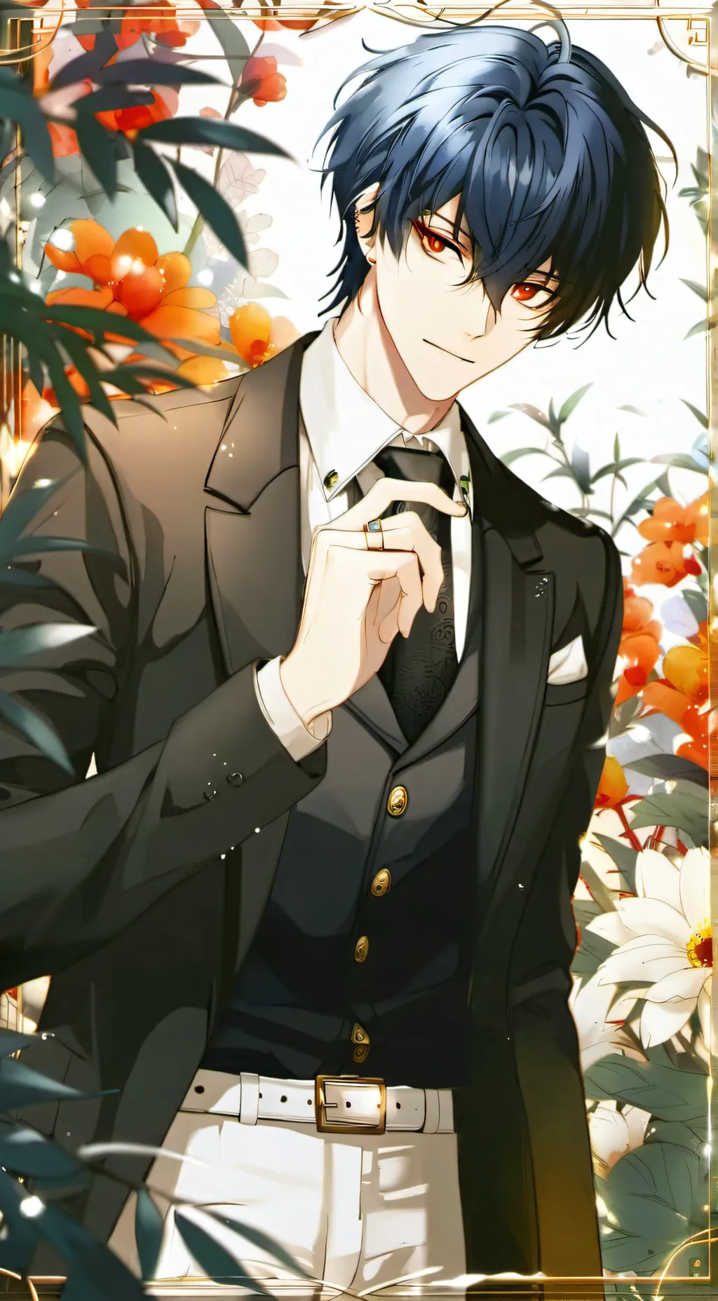 ai character: ♡~Felix~♡ background