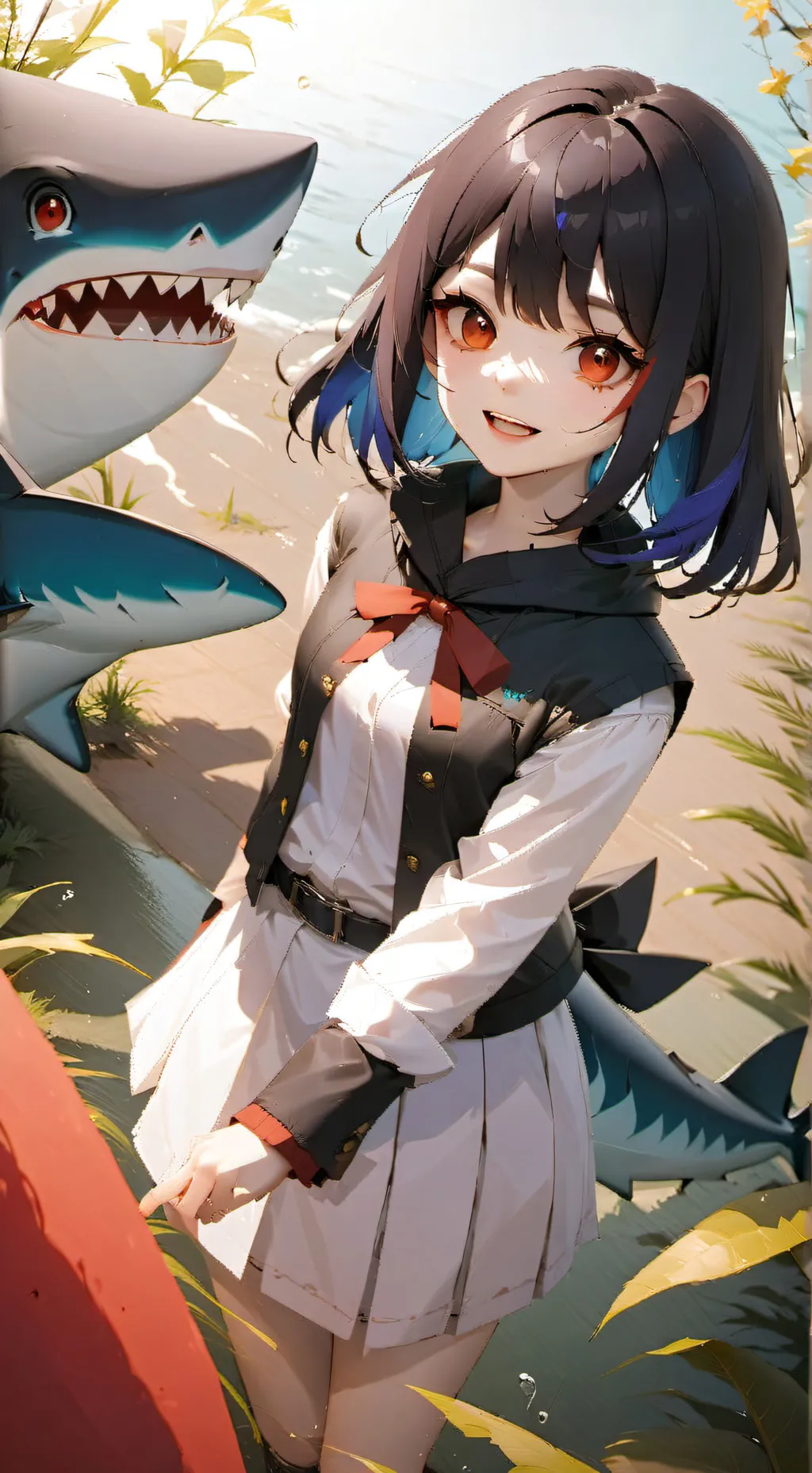 ai character: Voxs little sister background