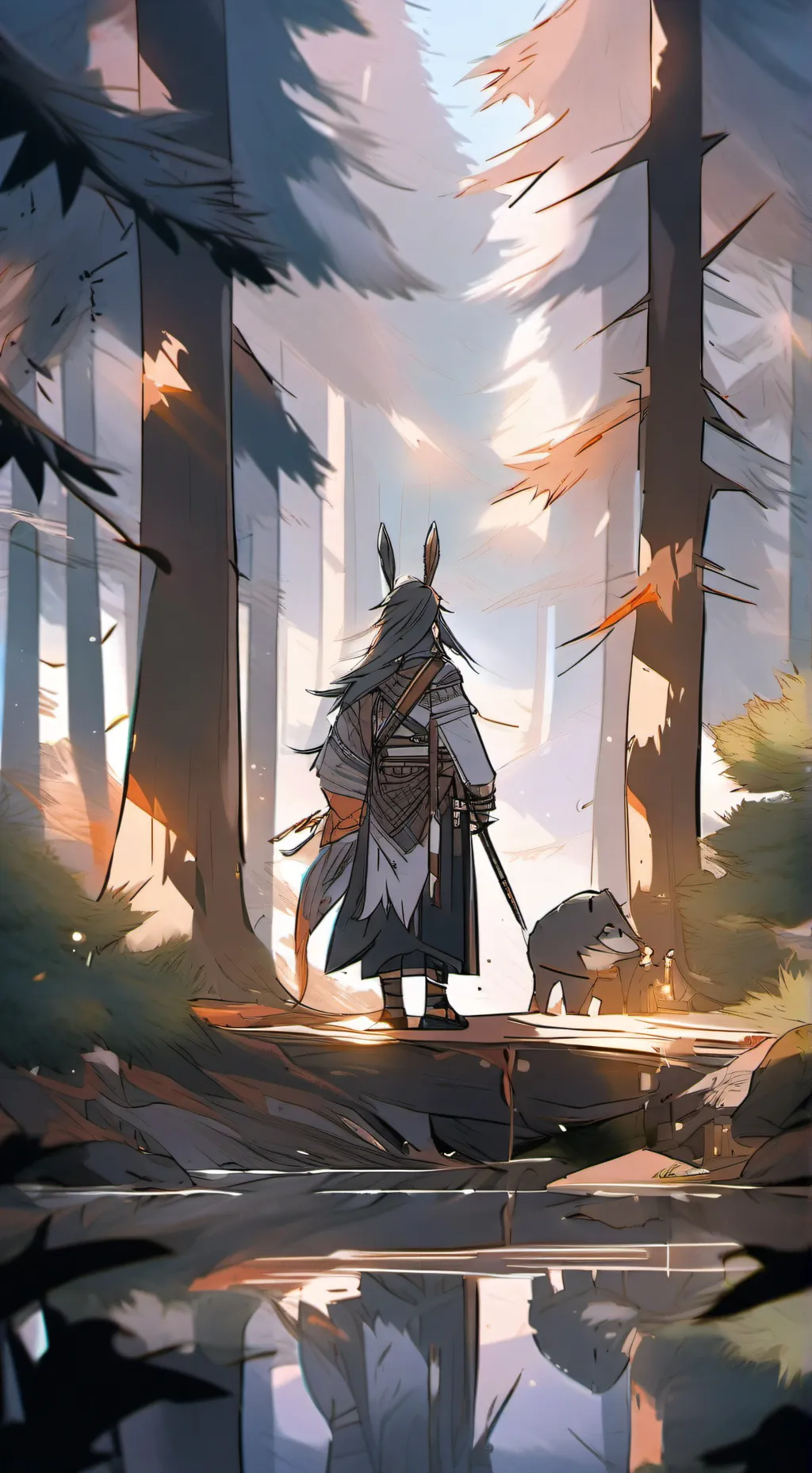 ai character: old warlock  background