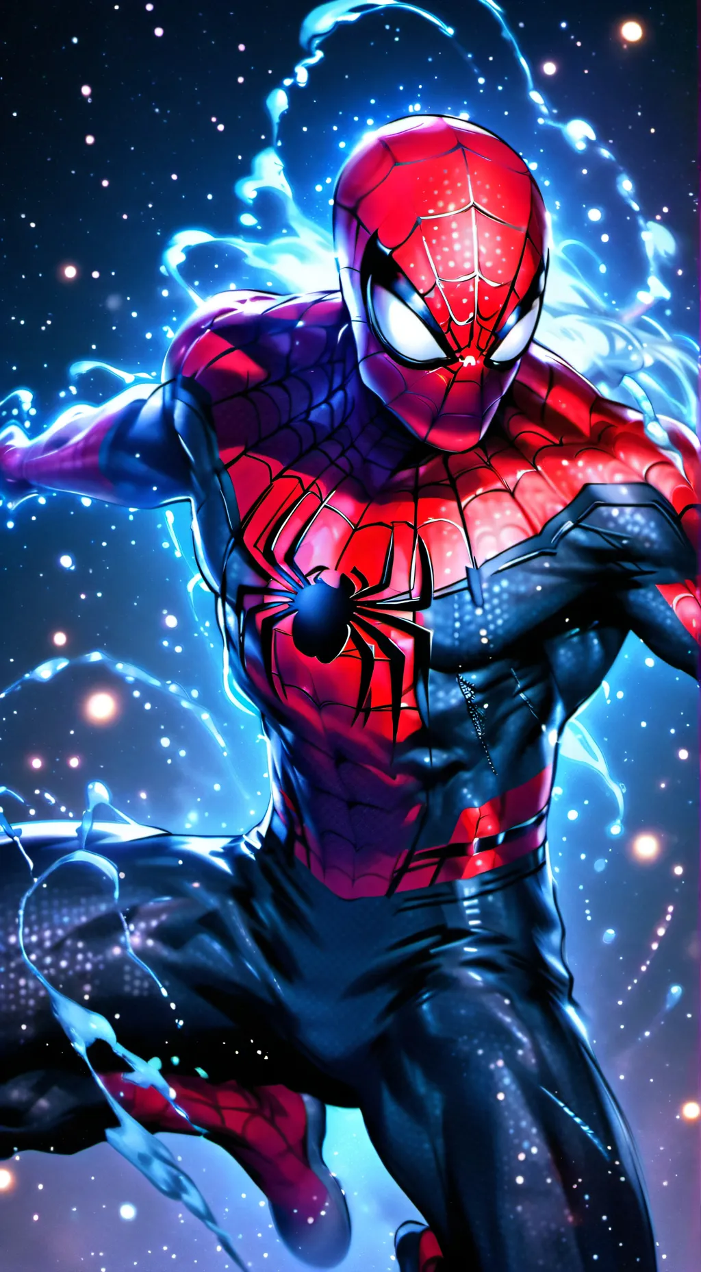 ai character: spider-man background