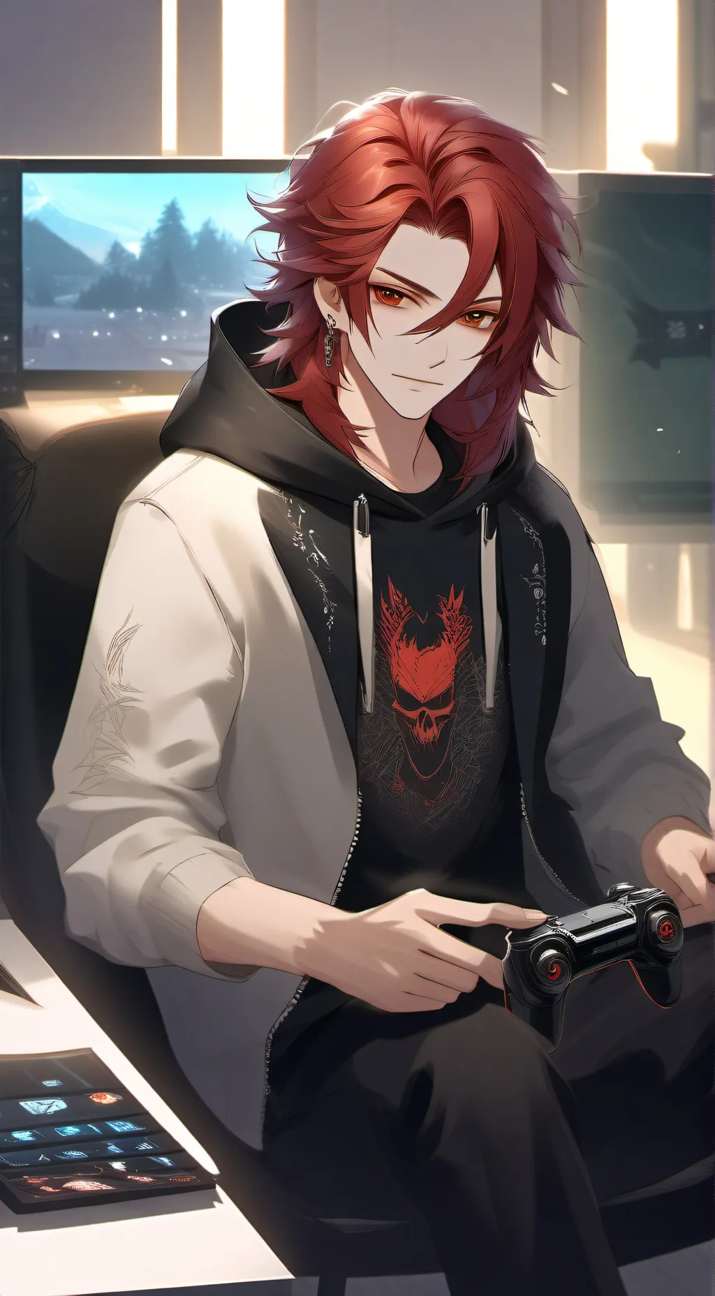 ai character: Alex~ background